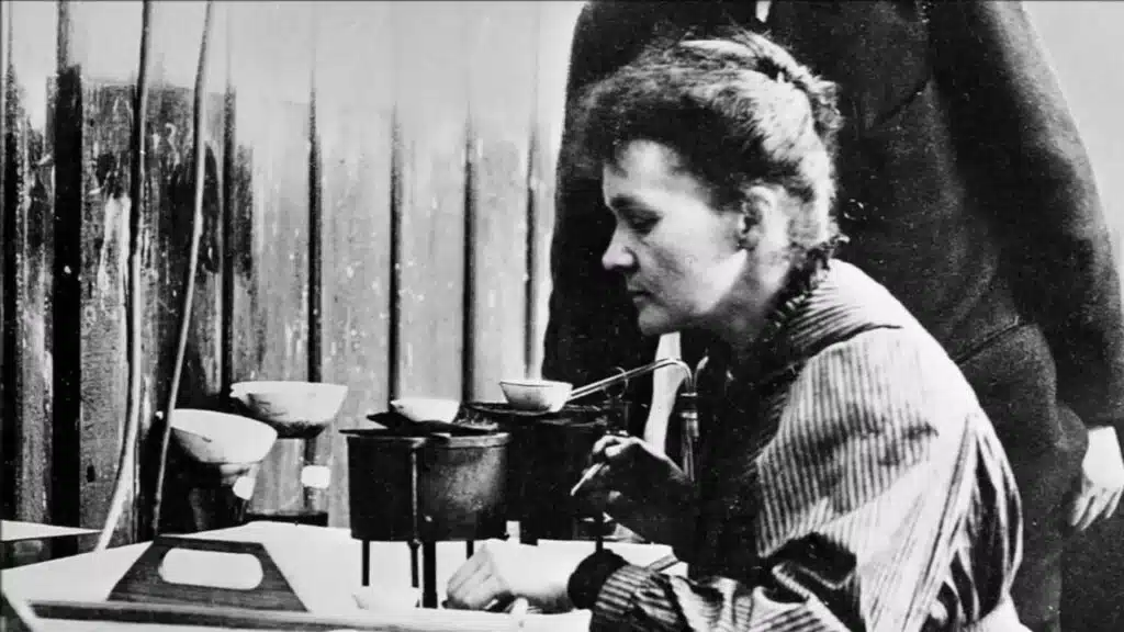 marie curie banner