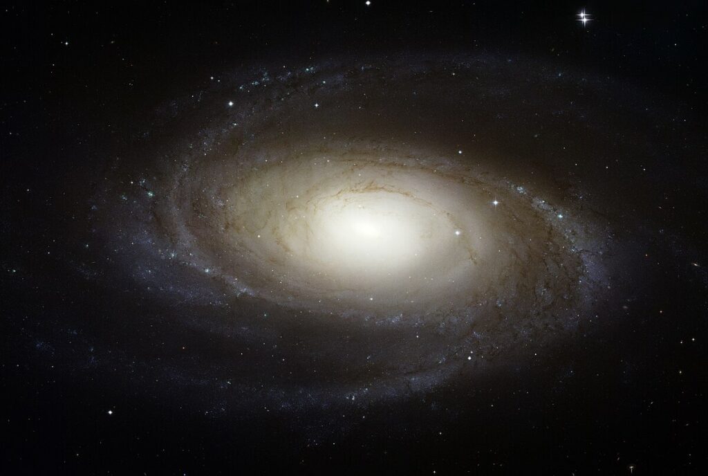 Galaxia espiral Bode, también llamada M81. Créditos: NASA, ESA y Hubble Heritage Team (STScI/AURA).