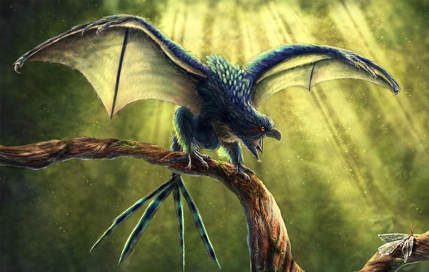 Banner del artículo: Scansoriopterígidos, los dinosaurios que parecían dragones