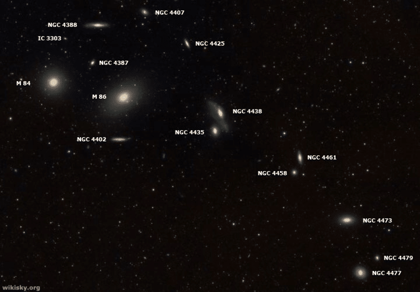 Fig 1. Calendario de Eventos Astronómicos de Abril 2024